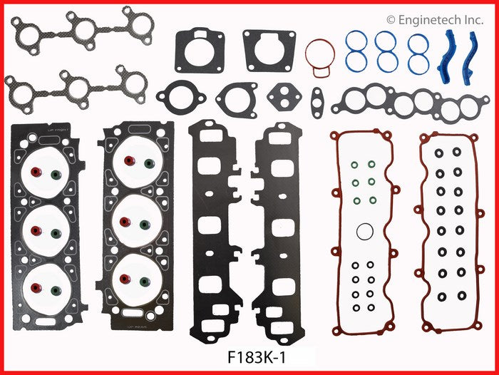 Enginetech F183K-1 Engine Full Gasket Set for Ford and Mazda Trucks and Cars