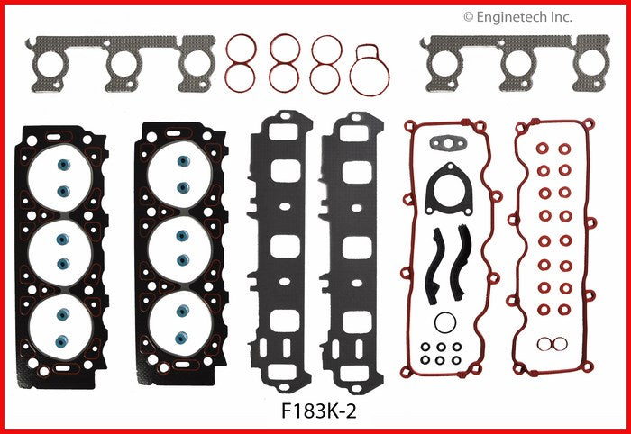 Enginetech F183K-2 Full Engine Gasket Set for Ford and Mercury Vehicles