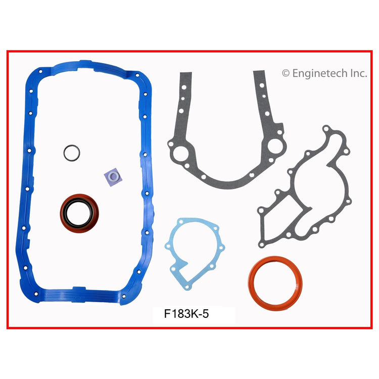 Enginetech F183K-5 Engine Full Gasket Set for Ford Aerostar (1986-1990)