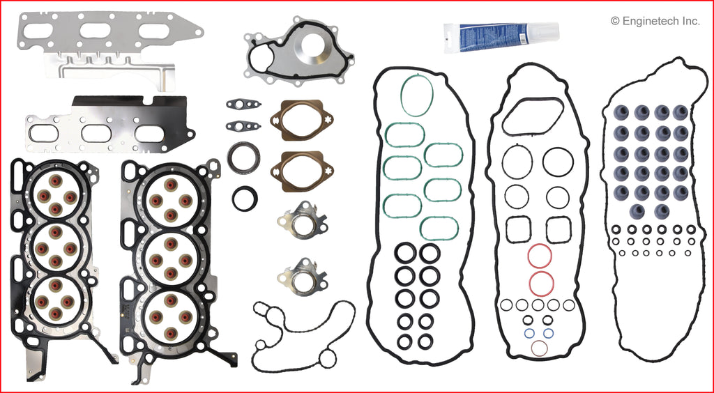 Enginetech F213HS-B Engine Cylinder Head Gasket Set for Ford F-150 (2012-2014)