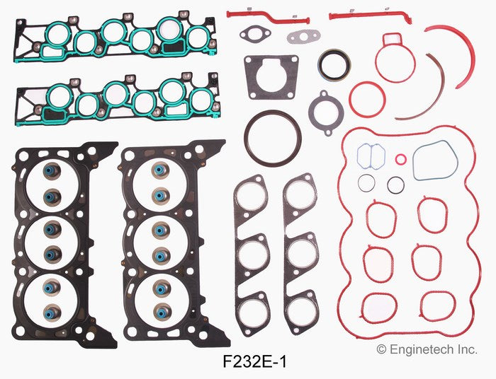 Enginetech F232E-1 Engine Full Gasket Set for 2000 Ford Windstar