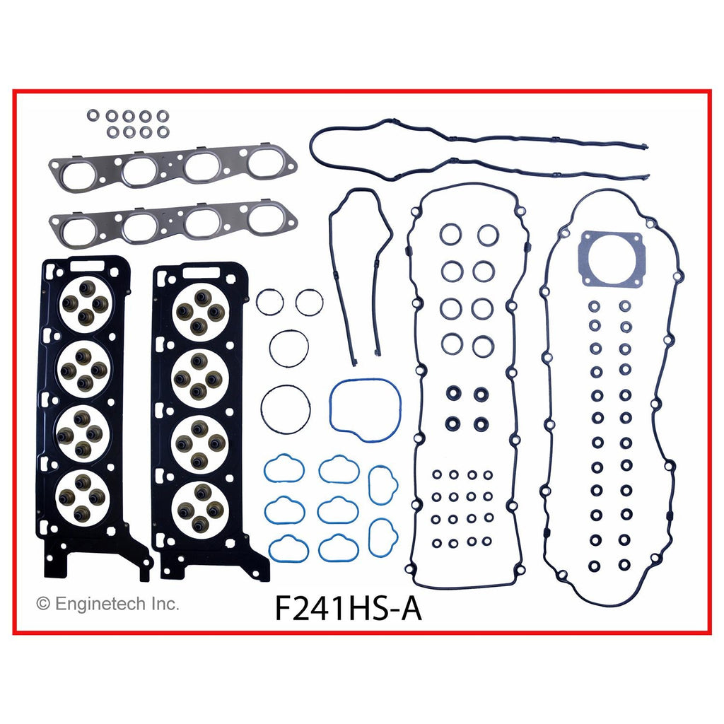 Enginetech F241HS-AWB Engine Cylinder Head Gasket Set for Ford and Lincoln Vehicles