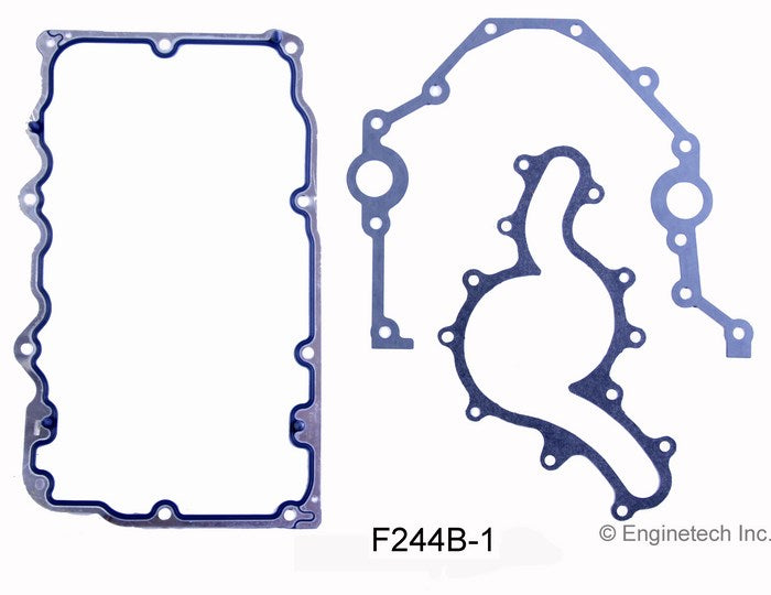 Enginetech F244B-1 Engine Full Gasket Set for Ford and Mercury Vehicles