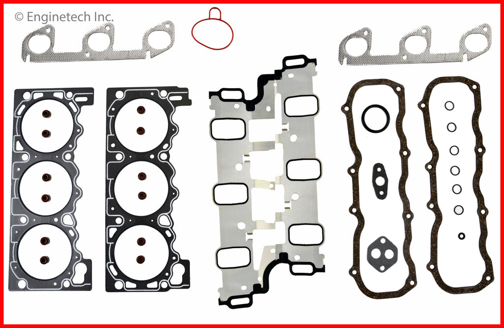 Enginetech F244HS-JWB Engine Cylinder Head Gasket Set for Ford and Mazda Vehicles