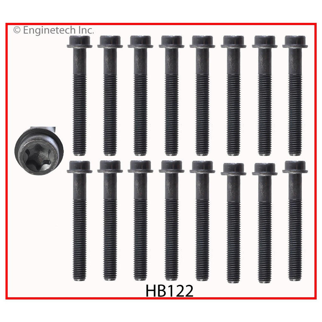 Enginetech F244HS-JWB Engine Cylinder Head Gasket Set for Ford and Mazda Vehicles