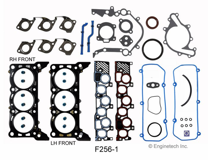 Enginetech F256-1 Full Engine Gasket Set for Ford E-150 and E-250 Vans