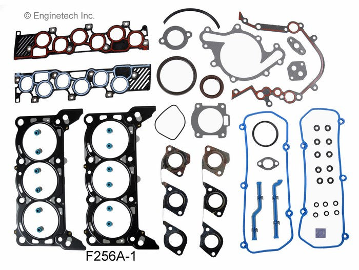 Enginetech F256A-1 Engine Full Gasket Set for Ford E-150, E-250, and F-150 (1998 Models)