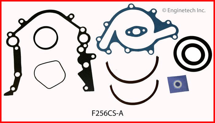 Enginetech F256CS-A Engine Lower End Gasket Set for Ford and Mercury Vehicles