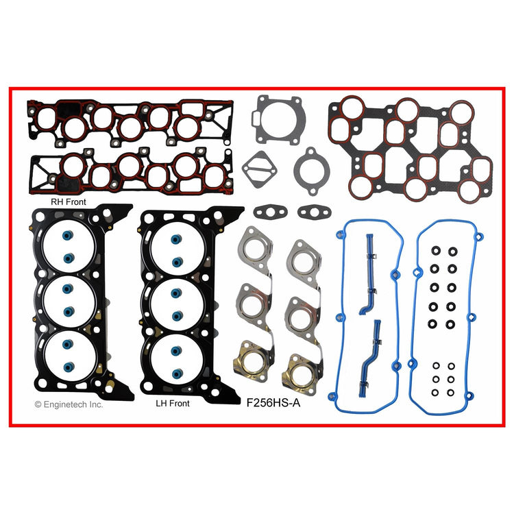 Enginetech F256HS-A Engine Cylinder Head Gasket Set for Ford E-150, E-250, and F-150