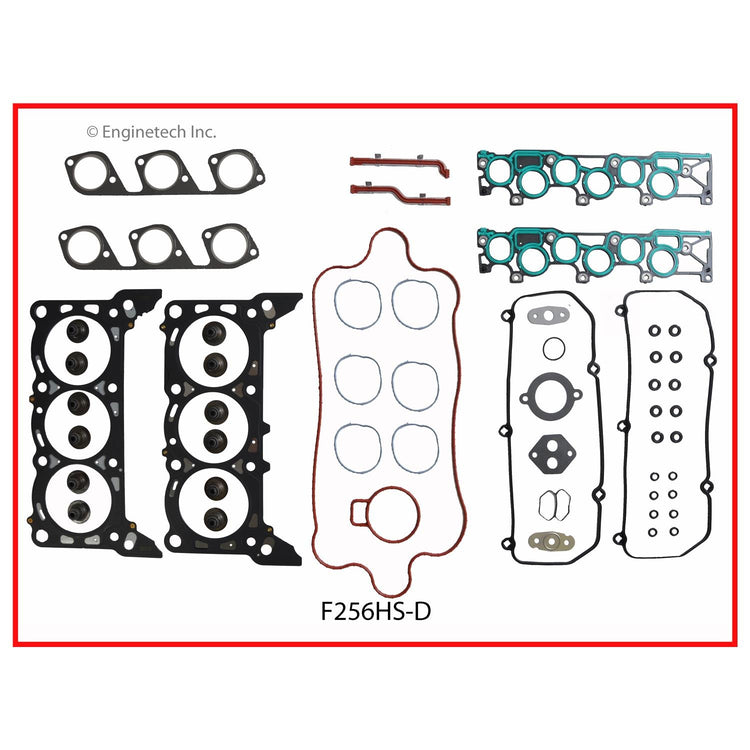 Enginetech F256HS-DWB Engine Cylinder Head Gasket Set for Ford and Mercury Vehicles