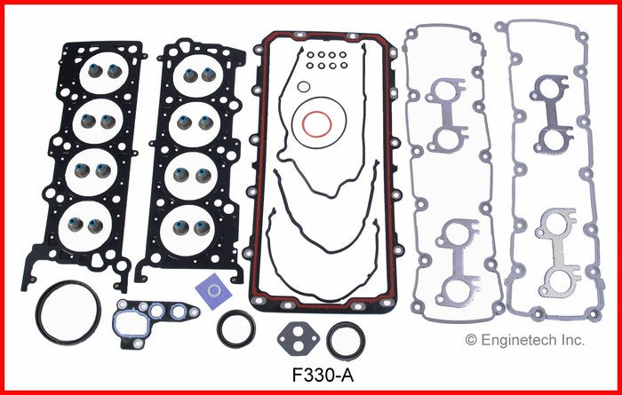 Enginetech F330-A Full Engine Gasket Set for Ford Car and Truck