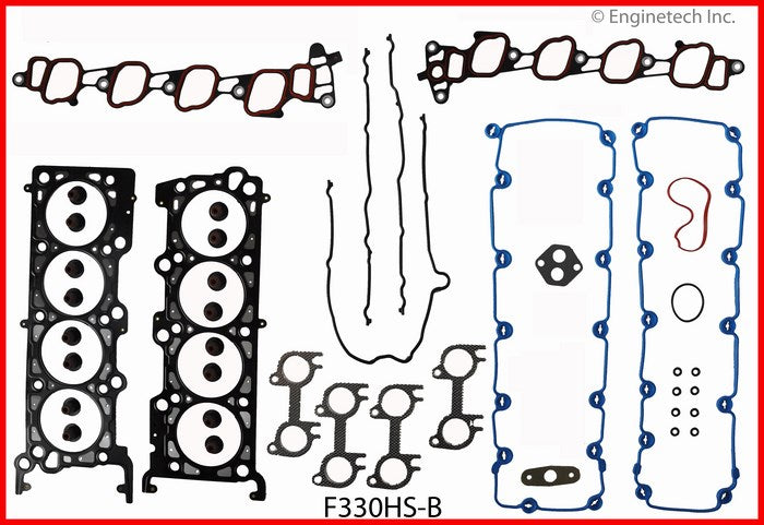 Enginetech F330HS-B Engine Cylinder Head Gasket Set for Ford Cars and Trucks