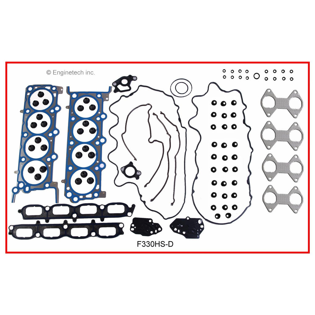 Enginetech F330HS-DWB Engine Cylinder Head Gasket Set for Ford Cars and Trucks