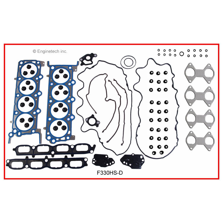 Enginetech F330HS-DWB Engine Cylinder Head Gasket Set for Ford Cars and Trucks