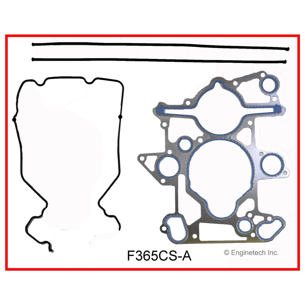 Enginetech F365K-1 Engine Full Gasket Set for Ford Cars and Trucks