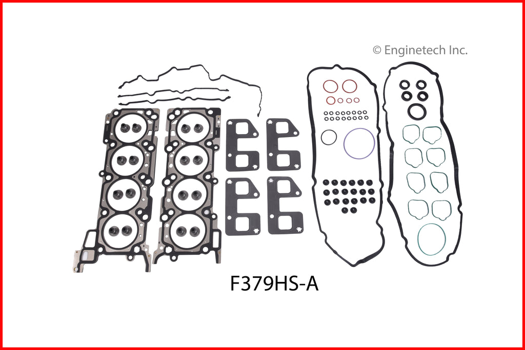 Enginetech F379HS-A Engine Cylinder Head Gasket Set for Ford Cars and Trucks