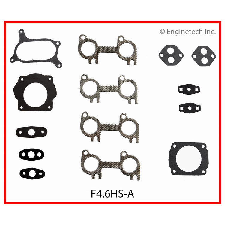 Enginetech F4.6HS-A Engine Cylinder Head Gasket Set for Ford and Lincoln Vehicles