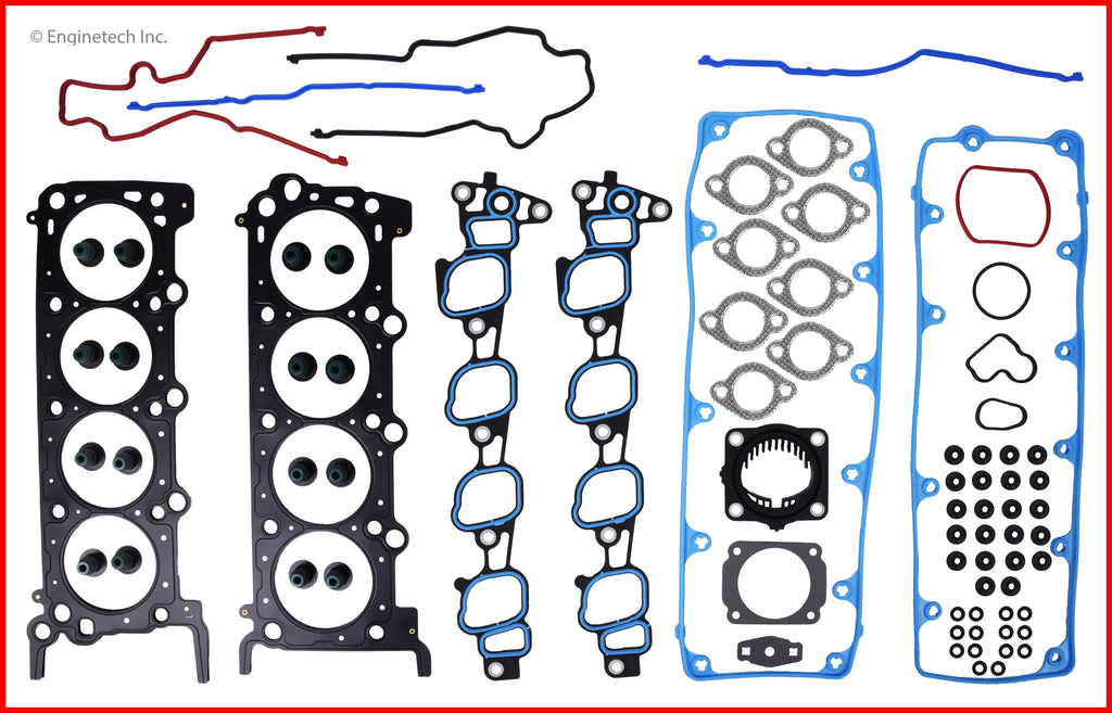 Enginetech F4.6HS-E Engine Cylinder Head Gasket Set for Ford and Mercury Cars and Trucks