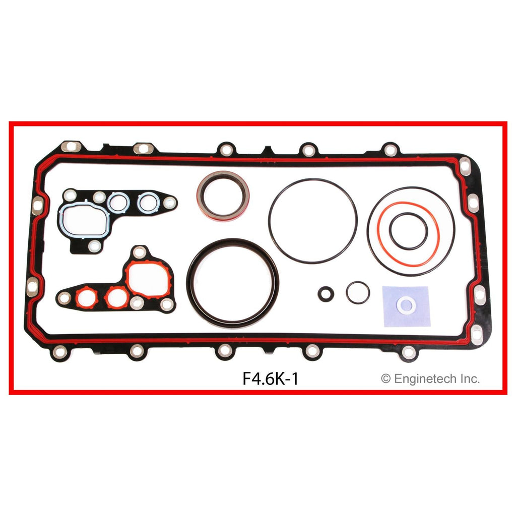 Enginetech F4.6K-1 Engine Full Gasket Set for Ford and Mercury Vehicles