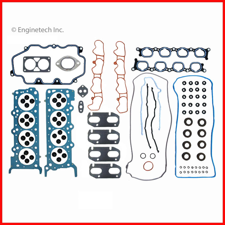 Enginetech F4.6K-2 Engine Full Gasket Set for Ford and Mercury Vehicles