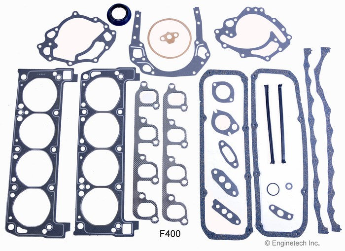 Enginetech F400 Rebuilders Engine Full Gasket Set for Ford Cars and Trucks