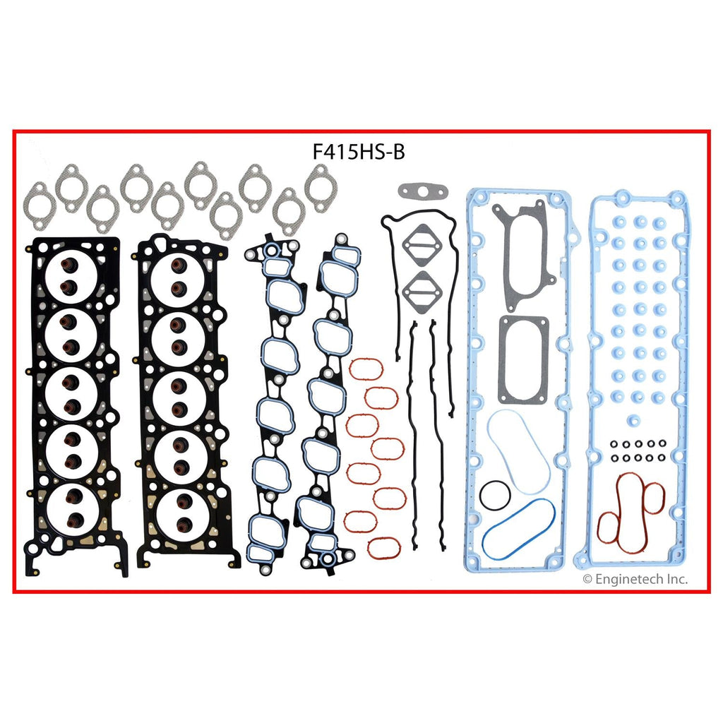 Enginetech F415HS-B Engine Cylinder Head Gasket Set for Ford E-350 Super Duty