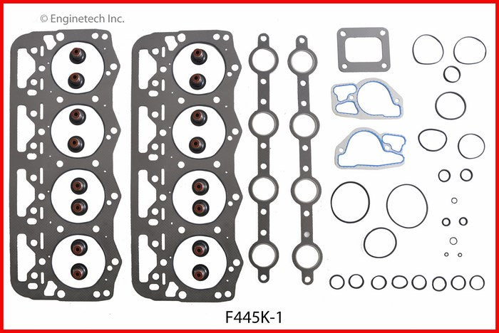 Enginetech F445K-1 Engine Full Gasket Set for Ford Cars and Trucks