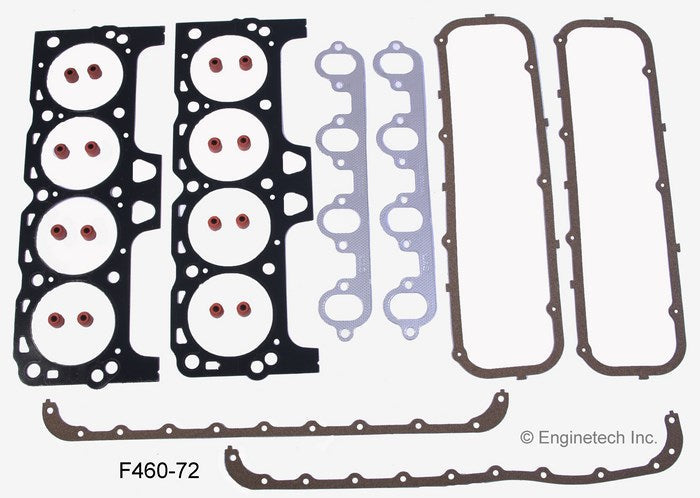 Enginetech F460-72 Engine Full Gasket Set for Ford Cars and Trucks
