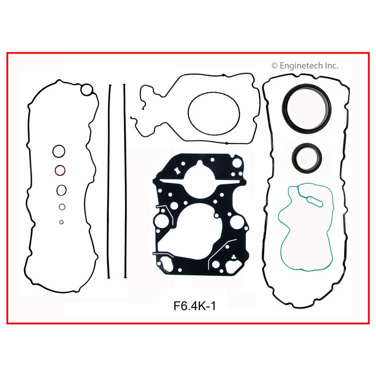 Enginetech F6.4K-1 Engine Full Gasket Set for Ford F-250 and F-350 Super Duty (2008-2010)