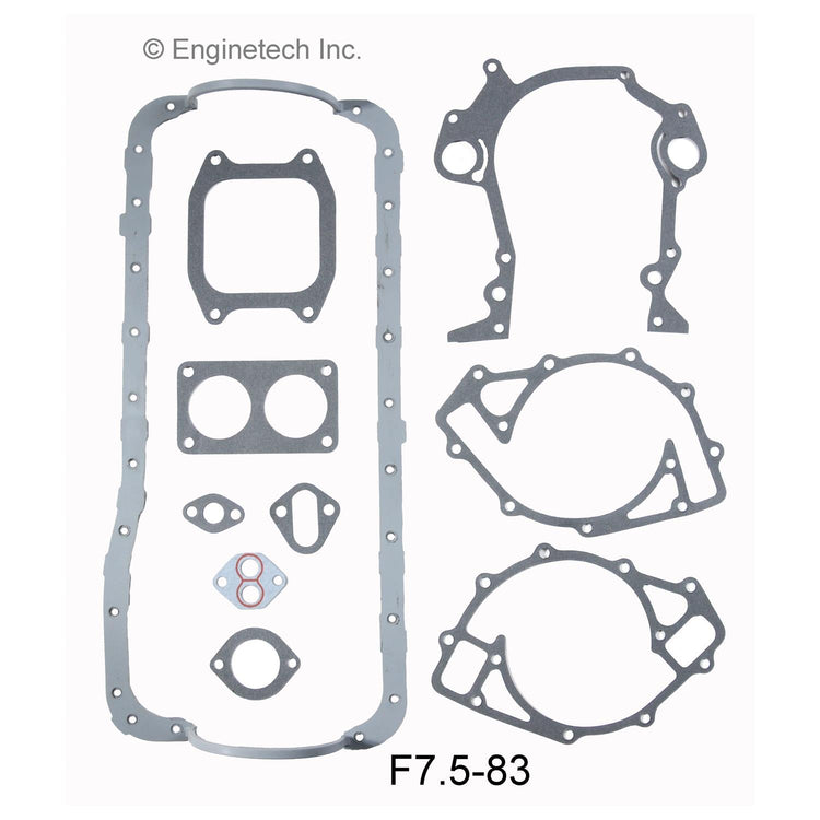 Enginetech F7.5-83 Engine Full Gasket Set for Ford F-250 and F-350 (1988-1992)