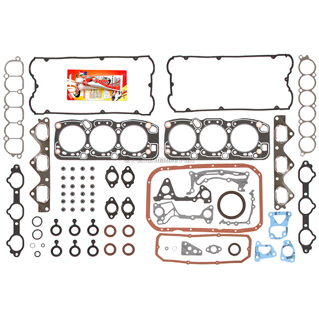 Full Gasket Set Pistons Bearings Fit 94-96 Mitsubishi Montero DOHC