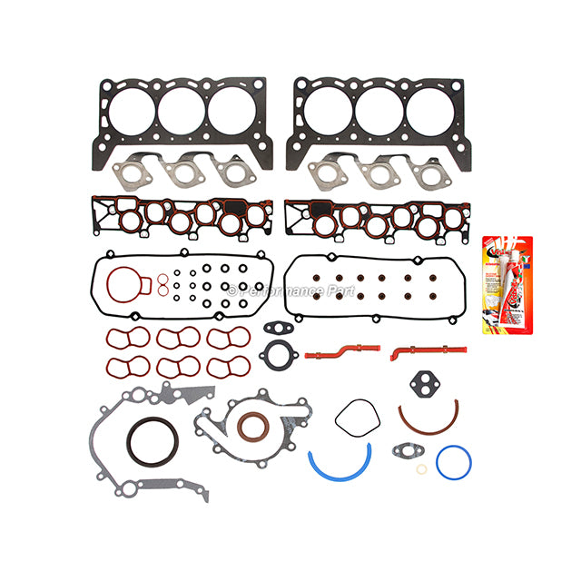 Full Gasket Set Pistons Bearings Fit 1996 Ford Windstar 3.8L