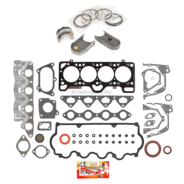 Full Gasket Set Bearings Rings Fit 2000 Hyundai Accent 1.5L