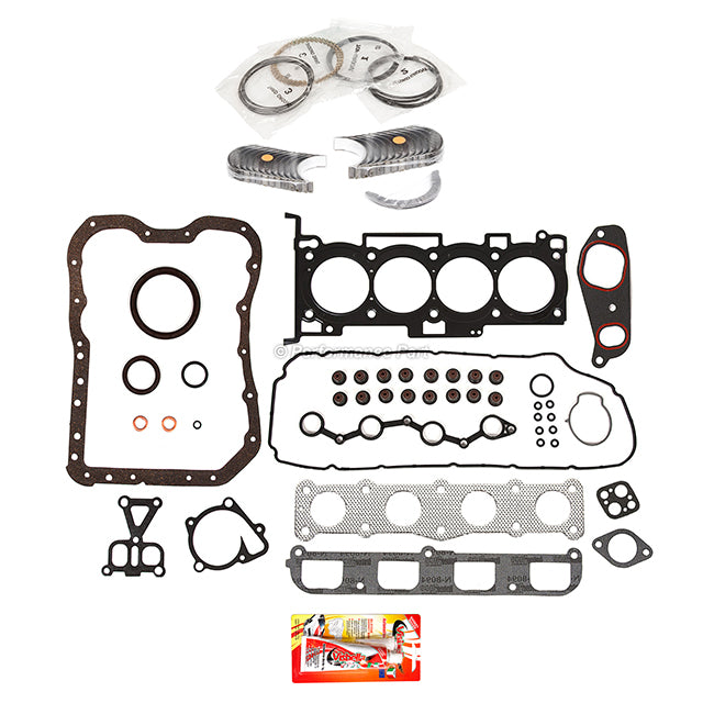 Full Gasket Set Bearings Rings Fit 2006 Kia Optima 2.4L