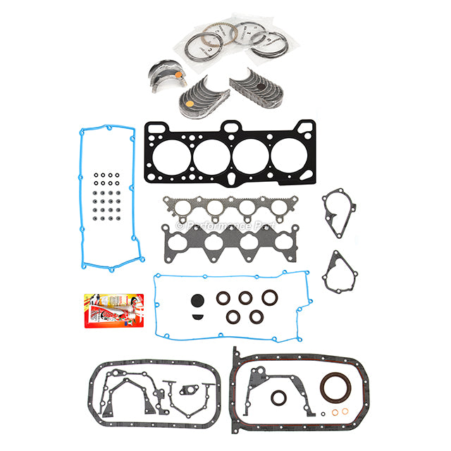 Full Gasket Set Bearings Rings Fit 2010-2011 Kia Rio 1.6