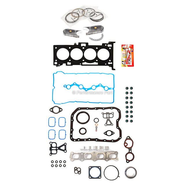 Full Gasket Set Bearings Rings Fit 2012-2014 Mitsubishi Lancer 2.0L