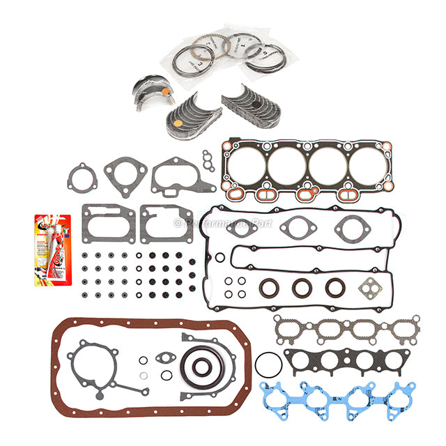 Full Gasket Set Bearings Rings Fit 1996-2002 Kia Sportage 2.0 DOHC