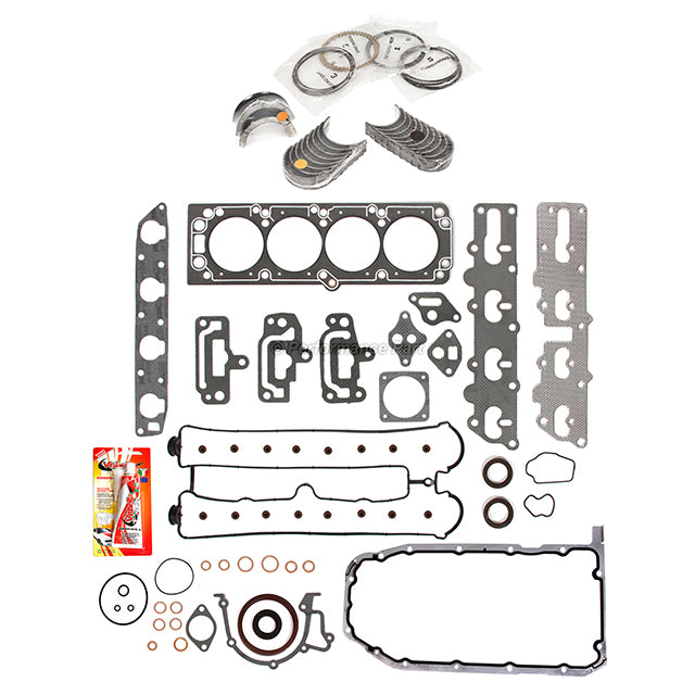 Full Gasket Set Bearings Rings Fit 2004-2008 Suzuki Forenza 2.0L
