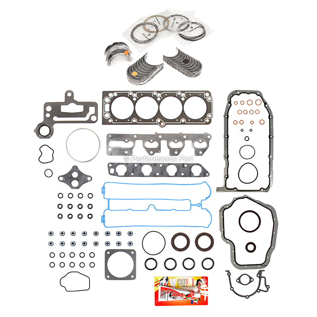 Full Gasket Set Bearings Rings Fit 2006-2008 Suzuki Forenza 2.0L