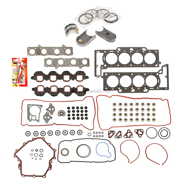 Full Gasket Set Bearings Rings Fit 95-96 Cadillac Deville Eldorado Seville  4.6