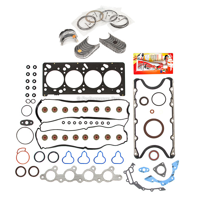 Full Gasket Set Bearings Rings Fit 2000-2004 Mazda Tribute Ford Escape 2.0L