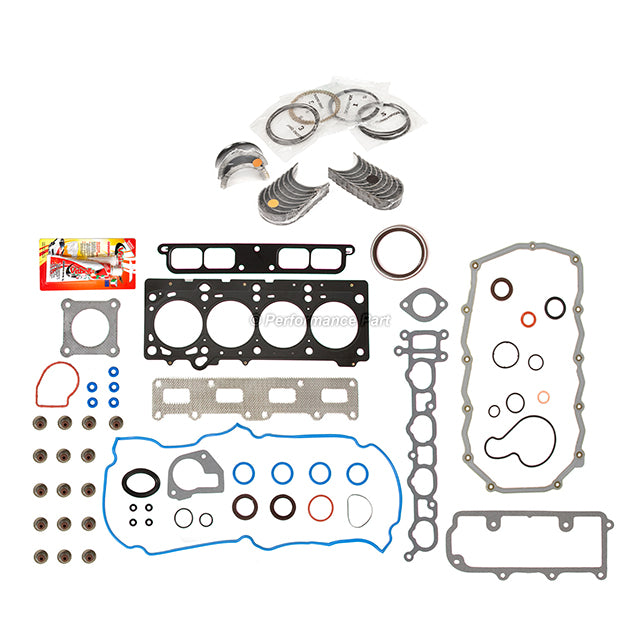 Full Gasket Set Bearings Rings Fit 05-07 Dodge Caravan 2.4L