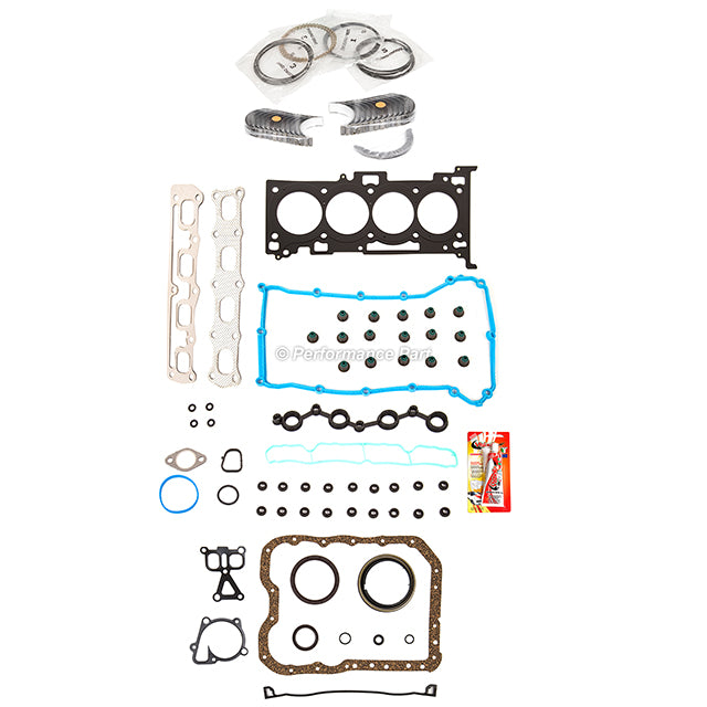 Full Gasket Set Bearings Rings Fit 2011 Dodge Journey 2.4 DOHC