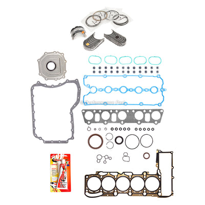 Full Gasket Set Bearings Rings Fit 05-14 Volkswagen Beetle Jetta Rabbit 2.5