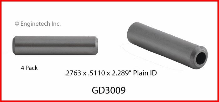 Enginetech GD3009 Engine Valve Guide Set for Isuzu and Chevrolet Vehicles