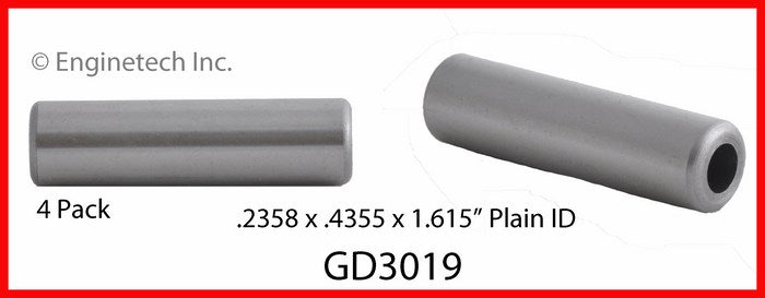 Enginetech GD3019 Engine Valve Guide - 4 Pack for Chrysler Concorde and Sebring