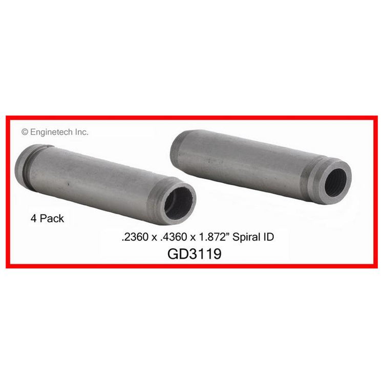 Enginetech GD3119 Engine Valve Guide Set - 4 Pack for Subaru Vehicles