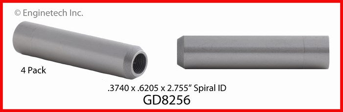 Enginetech GD8256 Engine Valve Guide 4 Pack for Domestic and Import Engines