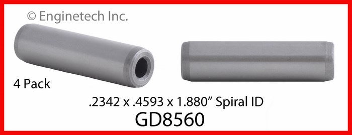 Enginetech GD8560 Engine Valve Guide Set - 4 Pack for Mercury, Ford, Mazda Vehicles