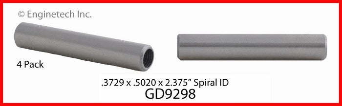 Enginetech GD9298 Engine Valve Guide 4 Pack for Domestic and Import Engines